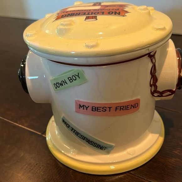 Fred Roberts vintage Fire Hydrant treat Jar - Picture 4 of 13